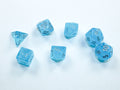 Set de 7 mini-Hedral dados Chessex Estilo Luminary™ Mini-hedral™ Sky/silver