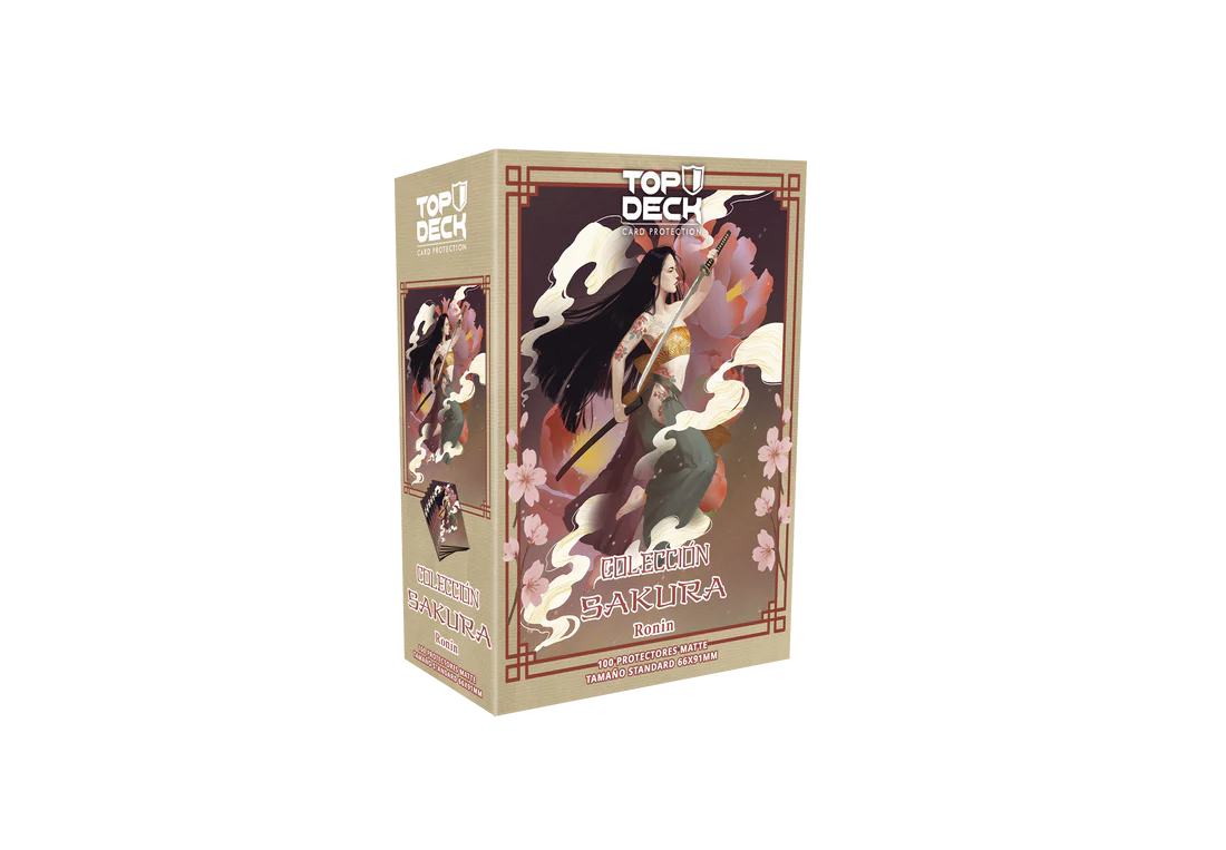 Top Deck Protectores Standart Colección Sakura - Ronin