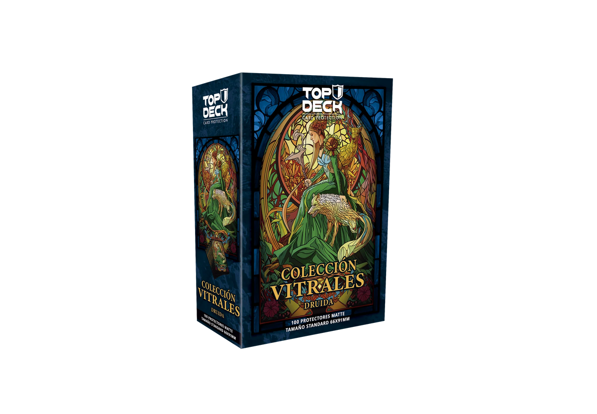 Top Deck Protectores Standard Colección Vitrales - Doncella