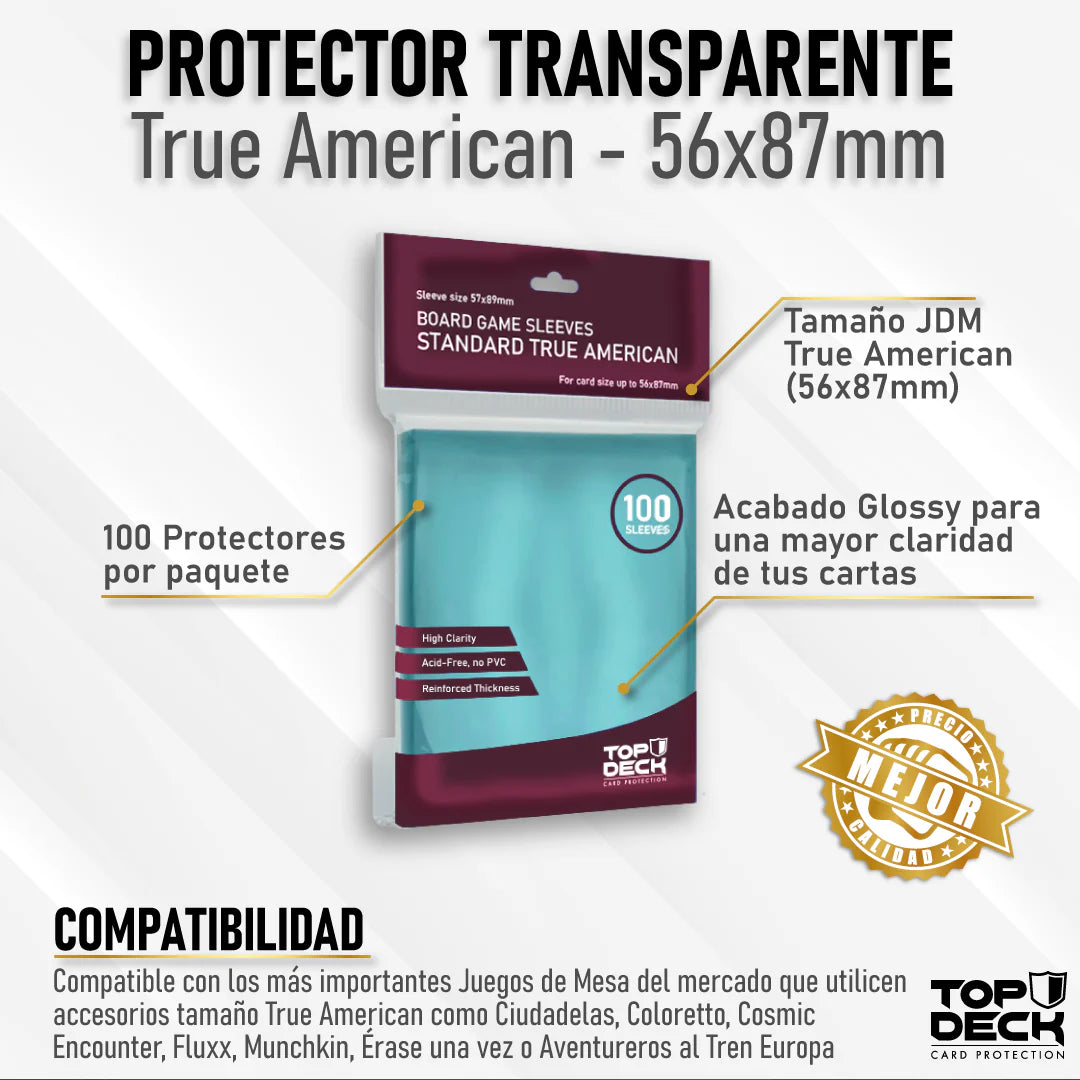 TOPDECK True American 56x87mm