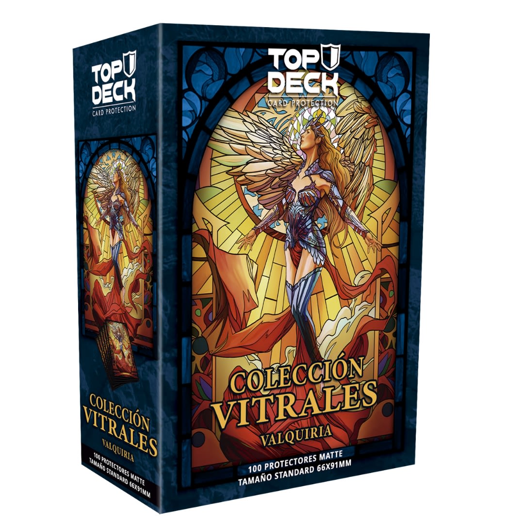 Top Deck Protectores Standart Colección Vitrales - Valquiria