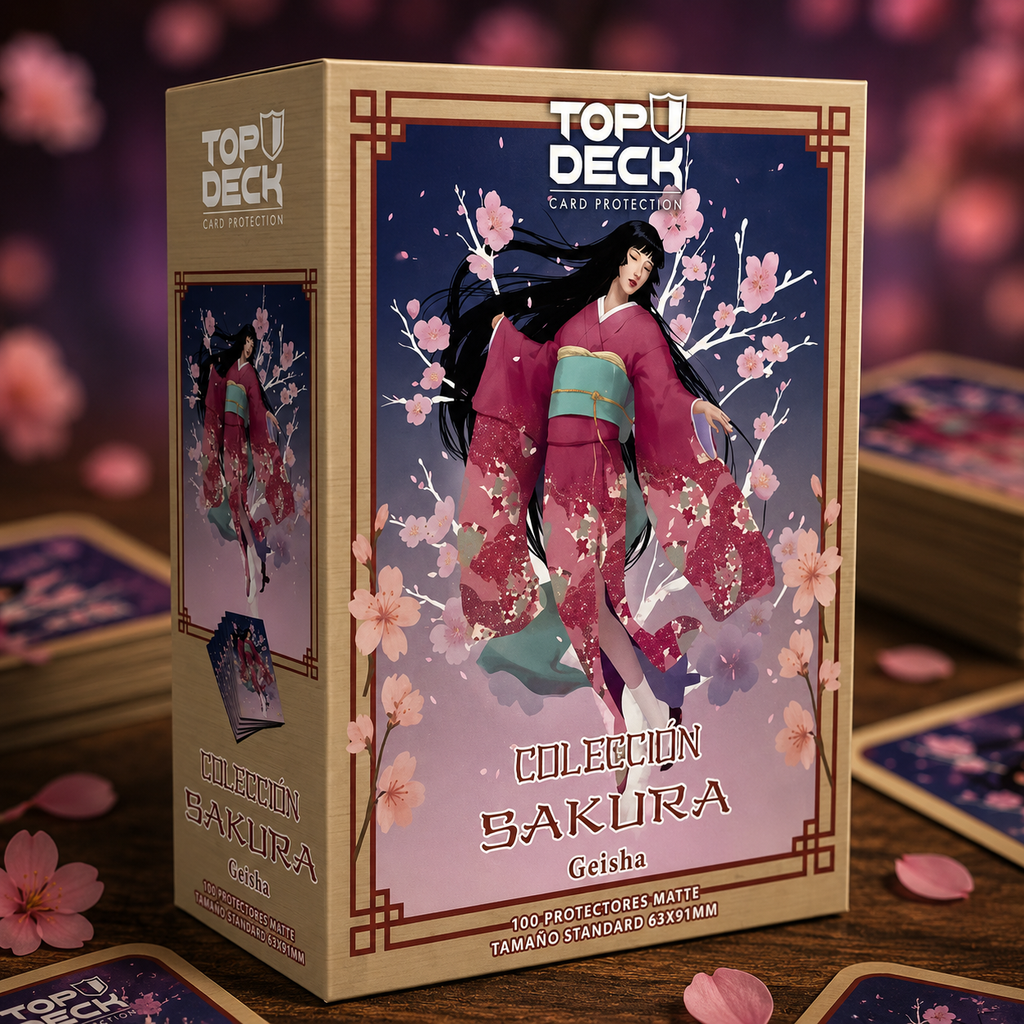 Top Deck Protectores Standard Colección Sakura - Geisha
