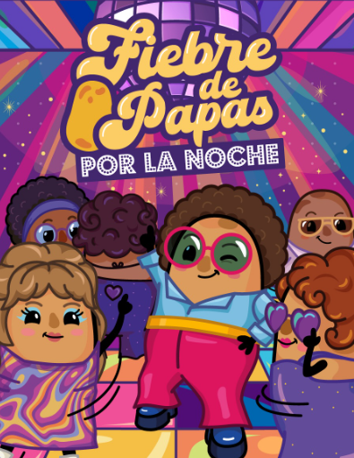 Fiebre de papas por la noche