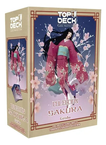 Top Deck Protectores Standart Colección Sakura - Geisha