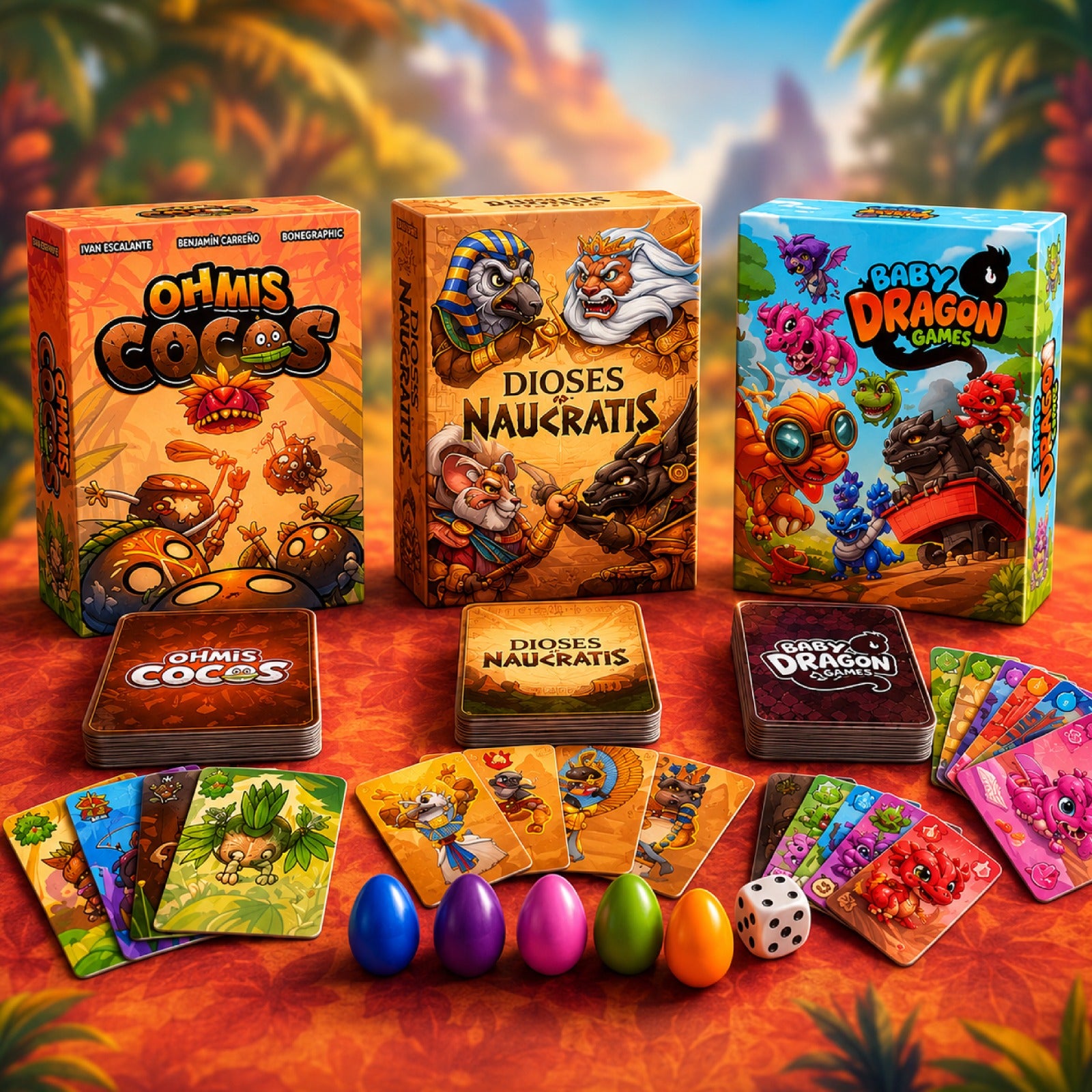 Paquete Smoke Games Party — 3 Juegos en 1
